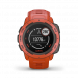 GARMIN Instinct 運動腕錶 英文版 火焰紅  GPS Watch Graphite - Flame Red English version (香港行貨) #010-02064-30