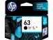 HP 63 Black Original Ink Cartridge 墨盒 #F6U62AA [香港行貨]