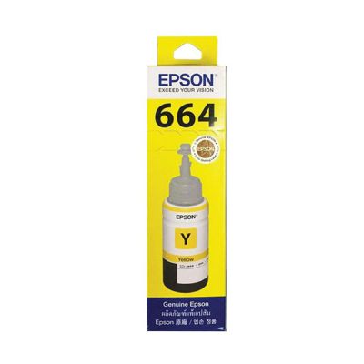 Epson C13T664400 Yellow Ink Bottle 70ml For L300 / 310 / 350 墨水 [香港行貨] #T664400