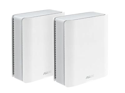 ASUS 華碩 Router 路由器 ZENWIFI 三頻 BT10 網速 BE18000 無線 WIFI 網路 Router 上網  White 白色 2pcs 2件 #NE-AZBET1V [香港行貨]