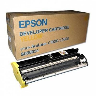 EPSON EPL-C2000 YELLOW TONER S050034 碳粉 #S050034-2 [香港行貨]