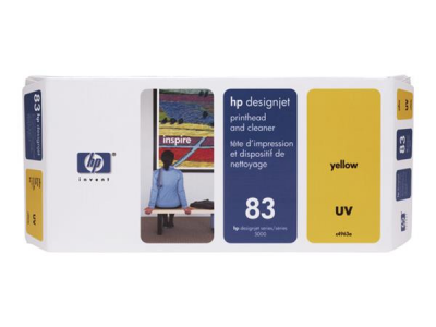 HP 83 UV Yellow PH and Cleaner for DSJ 5000/5500 C4963A