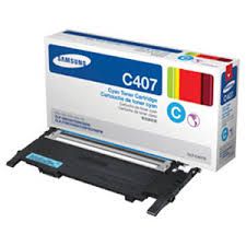 Samsung CLT-C407S/SEE Toner Cyan Toner for CLP-320 / 325 / 3185