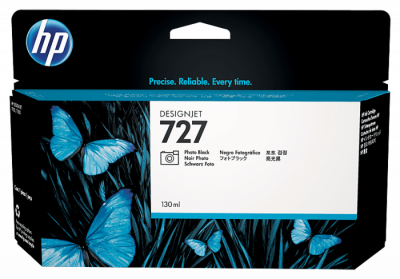 HP 727 130-ml Photo Black Ink Cartridge B3P23A 墨盒 #B3P23A [香港行貨]