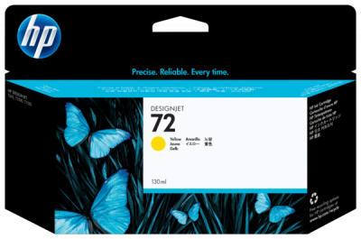 HP 72 130-ml Yellow Ink Cartridge C9373A 墨盒 #C9373A [香港行貨]