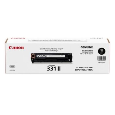 Canon Cartridge-331IIB Black Toner F/ LBP7110Cw/7100Cn 碳粉 #CARTRIDGE331IIB-2 [香港行貨]