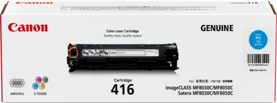 Canon Cartridge-416C Cyan Toner for MF8050CN 碳粉 #CARTRIDGE416C-2 [香港行貨]