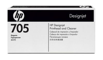 HP 705 Magenta Printhead and Printhead Cleaner CD955A