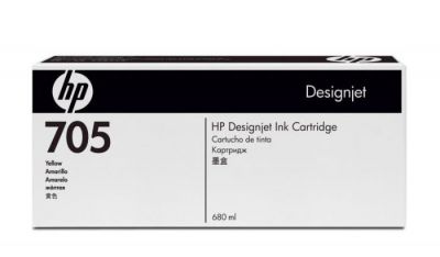 HP 705 680-ml Yellow ink Cartridge CD962A