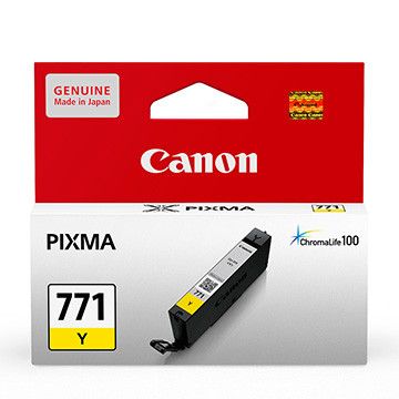 Canon CLI-771Y Yellow Ink for MG7770/6870/5770 墨盒 #CLI771Y [香港行貨]