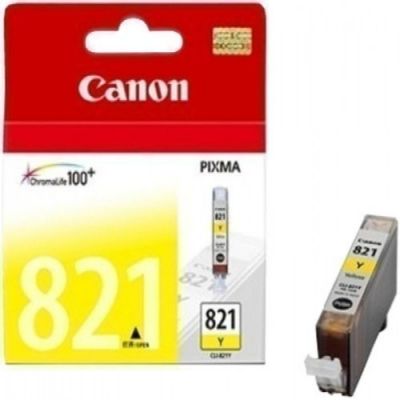 Canon CLI-821Y Yel Ink for MP 638/988/628/545/996/648/568/558 /IP 4680/4760MX 876/868 (9 ml) #4960999578026 [香港行貨]