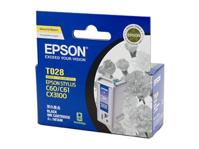 EPSON T028 BK INK FOR C60 墨盒 [香港行貨] #0010343838130