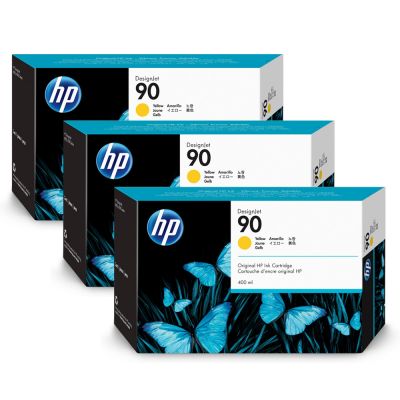 HP 90 Yellow 3 Ink Cartridge Multi Pack for DSJ 4000 C5085A