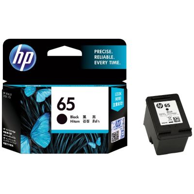 HP 65 Black Original Ink Cartridge for DJ3721 墨盒 #N9K02AA [香港行貨]