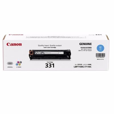 Canon Cartridge-331C Cyan Toner F/ LBP7110Cw/7100Cn 碳粉 #CARTRIDGE331C-2 [香港行貨]