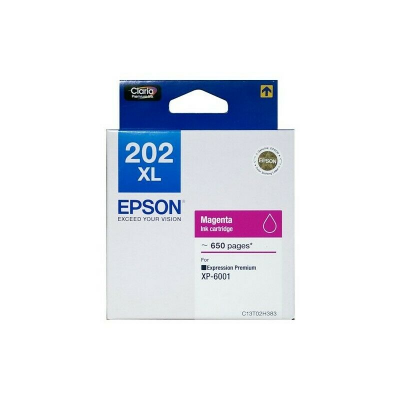 Epson 220XL Magenta  Ink For XP-6001 噴墨 [香港行貨] #T02H383