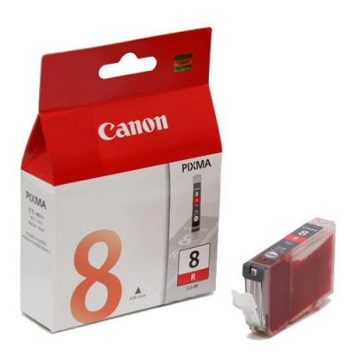 Canon CLI-8R Red Ink Tank for iP MP500/800 / Pro9000 (13ml) 墨盒 #4960999272979 [香港行貨]