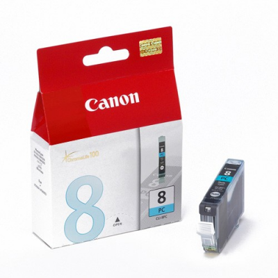 Canon CLI-8PC Photo Cyan Ink Tank for MP500/800 / Pro9000 (13ml) 墨盒 #4960999272917 [香港行貨]