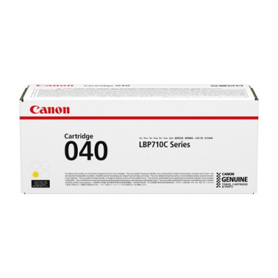 Canon Cartridge-040Y CANON CARTRIDGE 040 YELLOW (Print yield: 5,400pages)