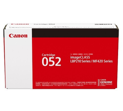 Canon Cartridge-052 Black Toner F/ LBP215X/ LBP214DW (Print yield: 3,100pages) 碳粉 #CANON/052BK [香港行貨]