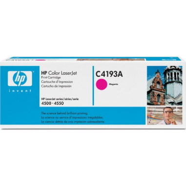 HP C4193A MAGENTA TONER FOR CLJ 4500 碳粉 #C4193A-2 [香港行貨] 