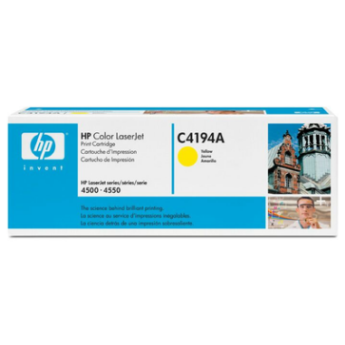 HP C4194A YELLOW TONER FOR CLJ 4500 碳粉 #C4194A-2 [香港行貨] 