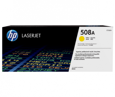 HP CF362A 508A Yellow Toner for M552/M553 碳粉 #CF362A [香港行貨]