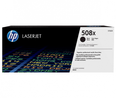 HP CF360X 508X High Yield Black Toner for M552/M553 高打印量碳粉 #CF360X [香港行貨]