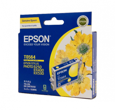 EPSON T0564 YELLOW INK FOR PHOTO R250 - ee 墨盒 #0010343606104 [香港行貨]