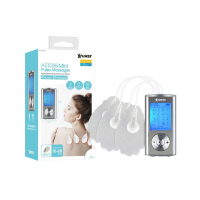 XPower AS1088 Mini Pulse Massager 迷你脈衝按摩器 #XP-AS1088-SI [香港行貨]