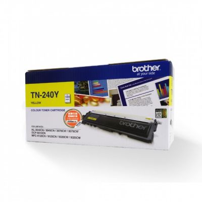 BROTHER TN240Y TONER (Y) TN240Y 碳粉 #TN240Y-2 [香港行貨]