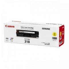 Canon Cartridge-318Y Fax Cartridge (Yel) for LBP-7200C / MF8350 碳粉 #CARTRIDGE318Y-2 [香港行貨]