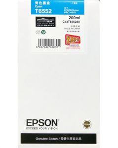 Epson C13T655280 STY Pro 4910 (CYAN,200ML) 墨盒 #C13T655280 [香港行貨]