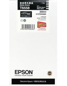 Epson C13T655880 STY Pro 4910 (MATTE BLK,200ML) 墨盒 #C13T655880 [香港行貨]