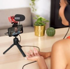 RODE VIDEOMIC GO II LIGHTWEIGHT DIRECTIONAL MICROPHONE BK 廣播級質麥克風#VIDEOMICGOII  [香港行貨] 