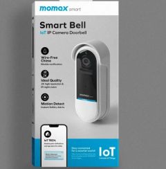 MOMAX Smart Bell 2K智能視像門鈴 #SL3SW [香港行貨]