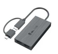 Wavlink UG7602HC USB3.0/USB-C to HDMI Dual Display Adapter 雙顯適配器 #WL-UG7602HC [香港行貨]