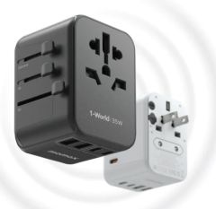 MOMAX UA9 2U+3C 35W 1-World USB PD35W TRAVEL ADAPTER USB 旅行充電插座  [香港行貨]