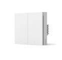 Aqara WS-EUK02 Smart Wall Switch H1EU （No Neutral, Double Rocker） 智能牆壁開關 H1 EU （單火線 雙鍵版）[香港行貨]