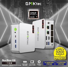 GMKtec Mini PC 迷你電腦CS-GNBK8 Mini Computer MiniPC - NucBox K8 R7 8845HS 32+1T Window 11 Pro #CS-GNBK8 [香港行貨]