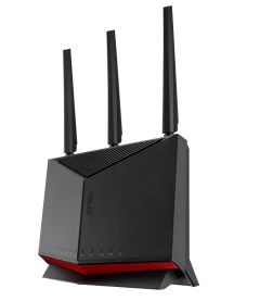 Router 華碩 ASUS 路由器 RT-BE86U 網路 BE6800 連接 WIFI7 網速 2.5G #RT-BE86U [香港行貨] 