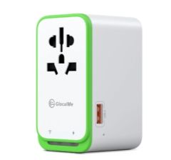 Adapter 轉換插頭 GlocalMe 旅行 RoamPlug 全球通用 Travel 四合一 + CloudSIM 熱點 ( 免費10GB全球數據 ) #ROAMPLUG [香港行貨]