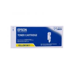 C13S050611 EpsonYellow Toner for Aculaser C1700/C1750N/CX17NF (1