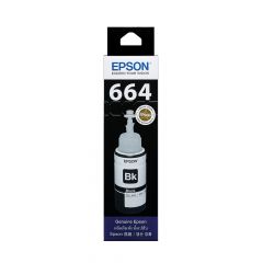 Epson C13T664100 Black Ink Bottle 70ml For L300 / 310 / 350 墨水 [香港行貨] #T664100