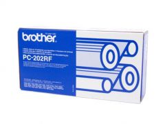 BROTHER PC202RF THERMAL FAX CONSUMABLES (2 PACK) PC202RF