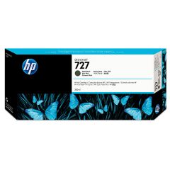 HP 727 300-ml Matte Black Ink Cartridge C1Q12A 墨盒 #C1Q12A [香港行貨]