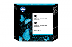 HP 70 Photo Black 130 ml Crtg Twin Pack Use in DesingJet printers CB340A