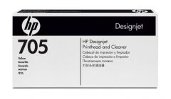 HP 705 Yellow Printhead and Printhead Cleaner CD956A