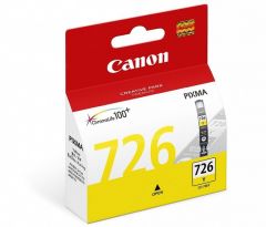 Canon CLI-726Y Yellow Ink Cartridge for MG 5270/5170/6170 / iP4870 /MX866(9ml) #CLI726Y [香港行貨]