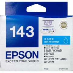 Epson C13T143283 Cyan Large Ink For ME900WD / 960FWD / 82WD 墨盒 [香港行貨] #T1432